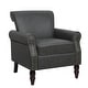preview thumbnail 72 of 131, Mid-Century Modern Accent Chairs with Nailhead Trim