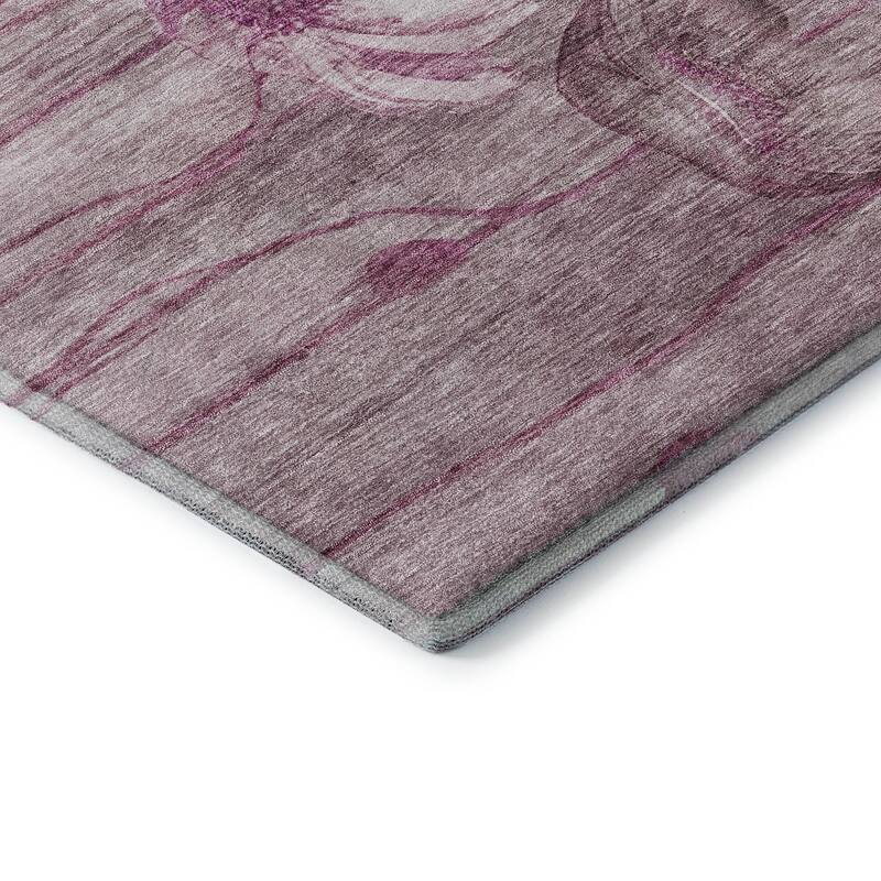 Premium Washable Super Soft Modern Floral Mayfield Rug