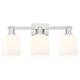 Option Brushed Satin Nickel / White