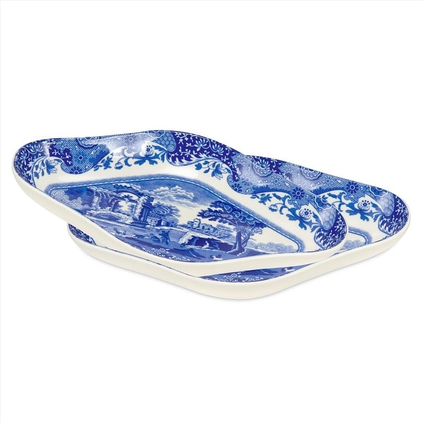 Blue italian outlet spode dishes