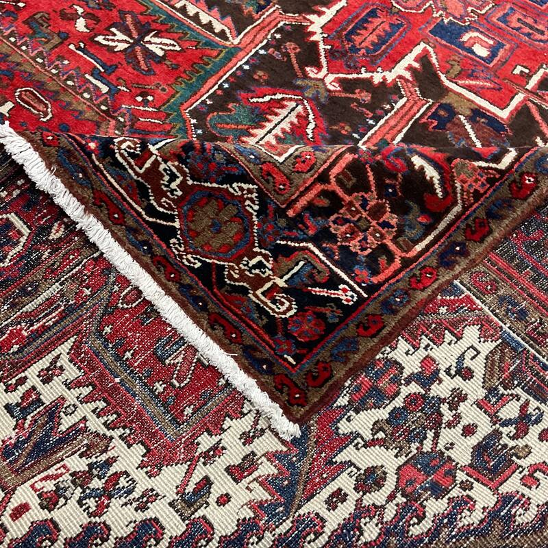 HERAT ORIENTAL Handmade Fine Heriz Rug - 8'5" x 12'