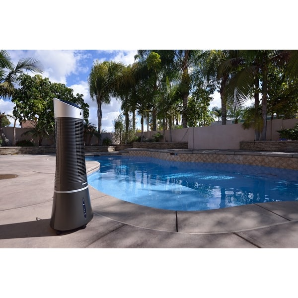 Shop Luma Comfort Ec45s Tower Evaporative Cooler Silver Free