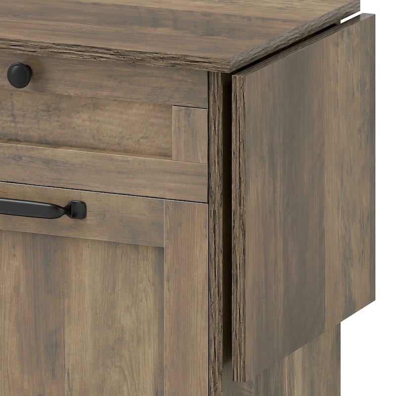 Hidden Trash Can Cabinet Tilt Out Trash Bin Cabinet With Drawer