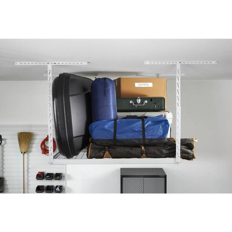 ladiator GarageWorks Overhead GearLoft Storage Rack 4x4 ft