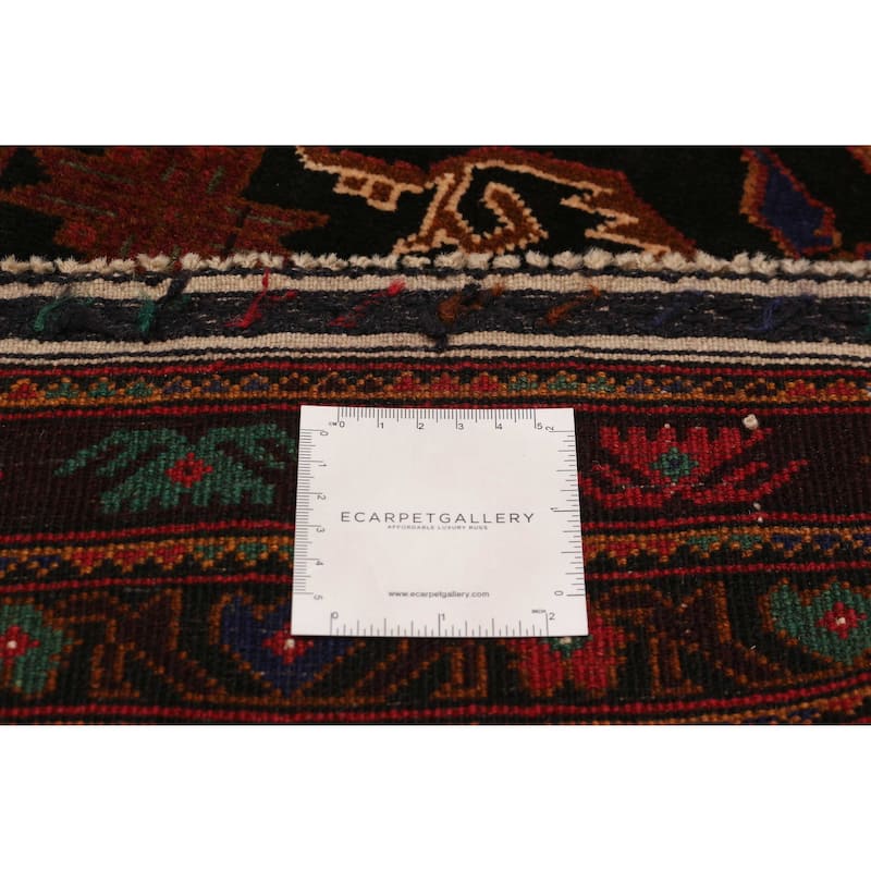 Teimani Black Rug 3'11" x 6'11" - 3'11 x 6'11