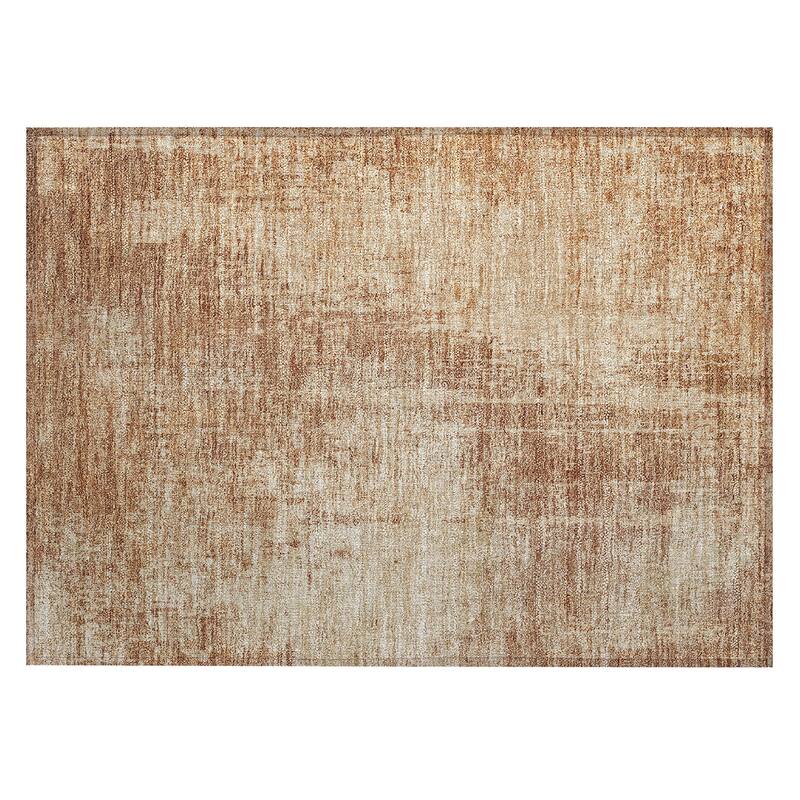 Machine Washable Indoor/ Outdoor Chantille Abstract Ombre Rug