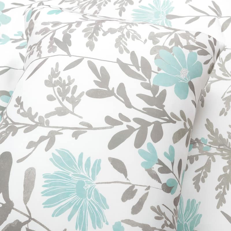 Lush Decor Aprile Soft Reversible Oversized Comforter 8 Piece Set