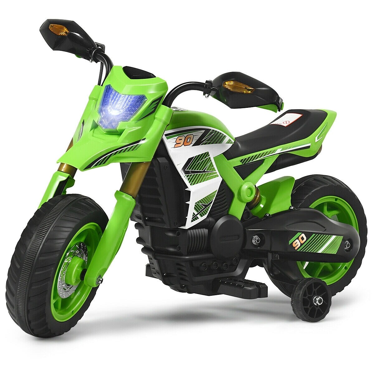 green kids motorcycle
