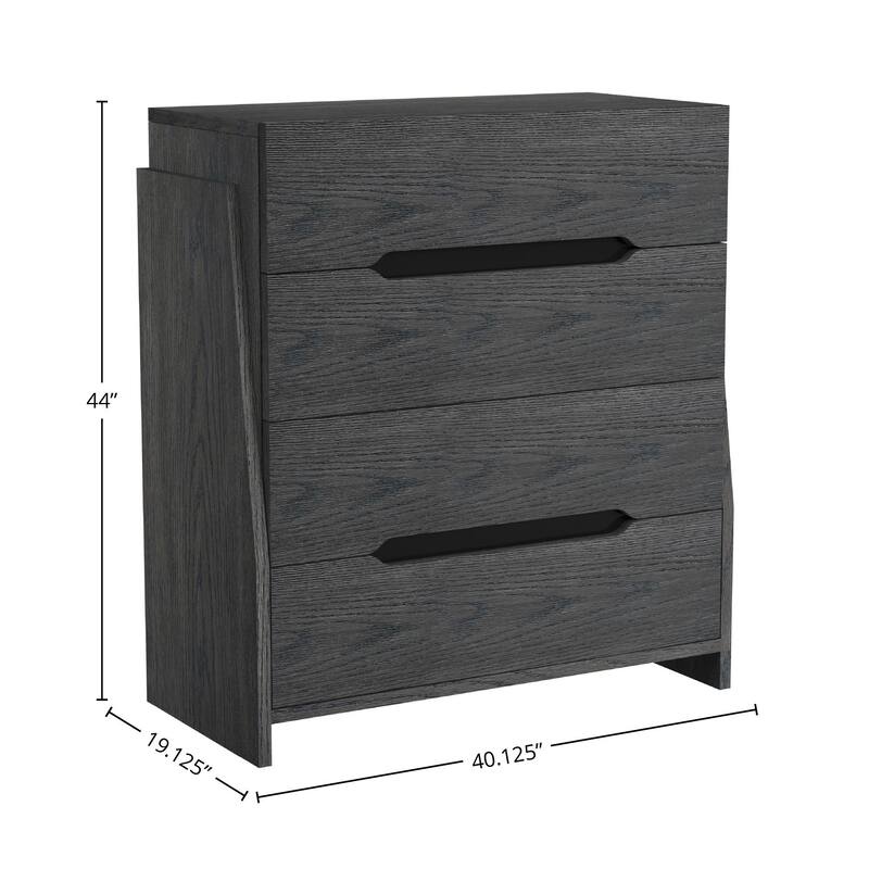 Darby Solid Wood 4-Drawer Chest