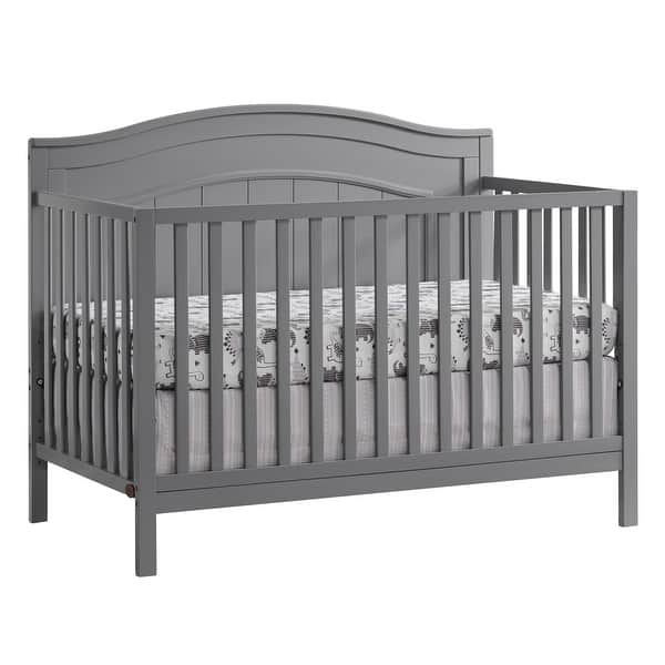 slide 2 of 15, Oxford Baby Nolan 4 in 1 Convertible Crib Dove Gray
