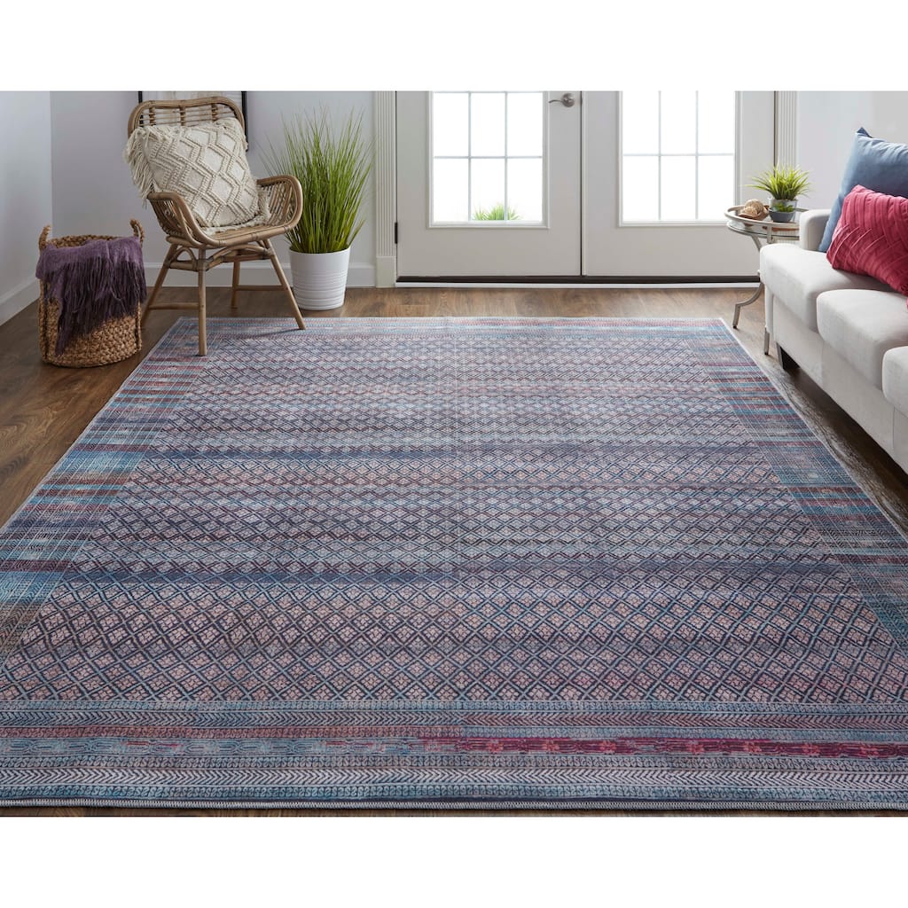 Welch R39H7 Distressed Transitional Area Rug