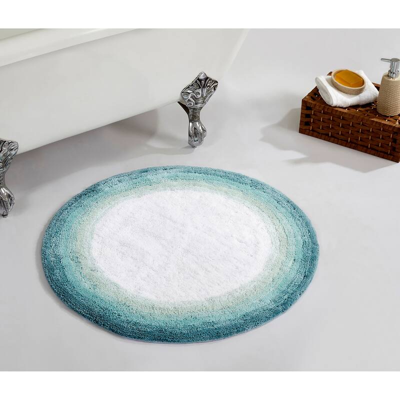 Better Trends 100% Cotton Super Soft & Highly Water Absorbent Bathroom Rugs-Torrent Collection Tufted Machine Washable Bath Mats