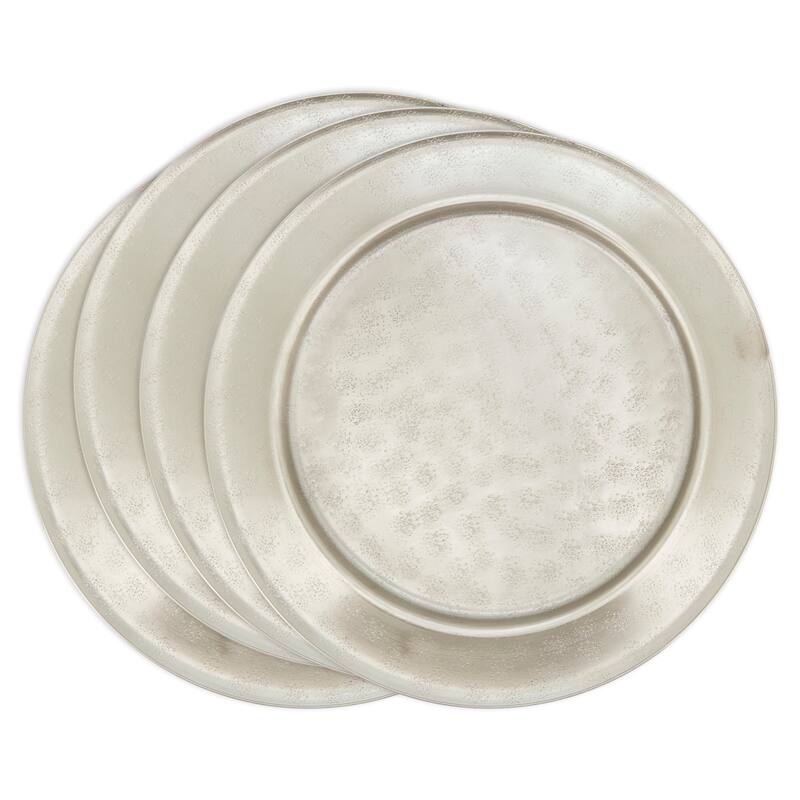 Polished Rimmed Charger (Set of 4)