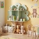 preview thumbnail 5 of 8, Costway 45” Kids Tree Bookshelf with Open Shelves for Reading Nook, - See Details