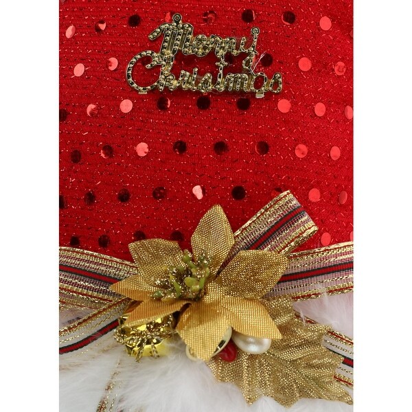 Sequin Santa Hat Headband