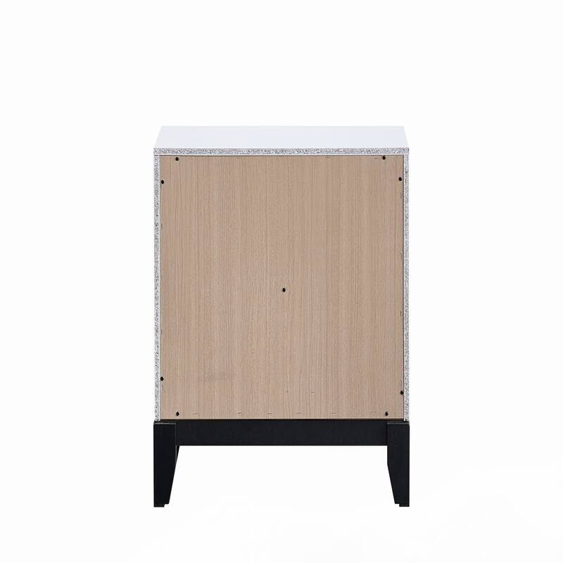 Glasgow Nightstand,White