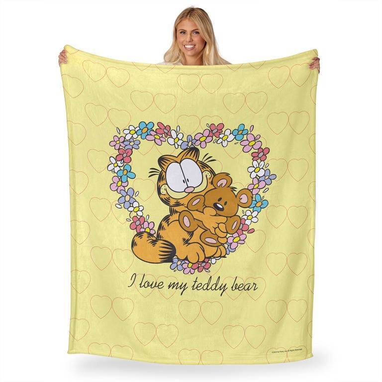 Nickelodeon Garfield Silk Touch Throw Blanket