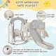 preview thumbnail 5 of 7, 8 in 1 Toddler Slide and Swing Set, Kids Playground Climber Slide Playset w/ Basketball Hoop & Non-Slip Steps for Indoor Outdoor