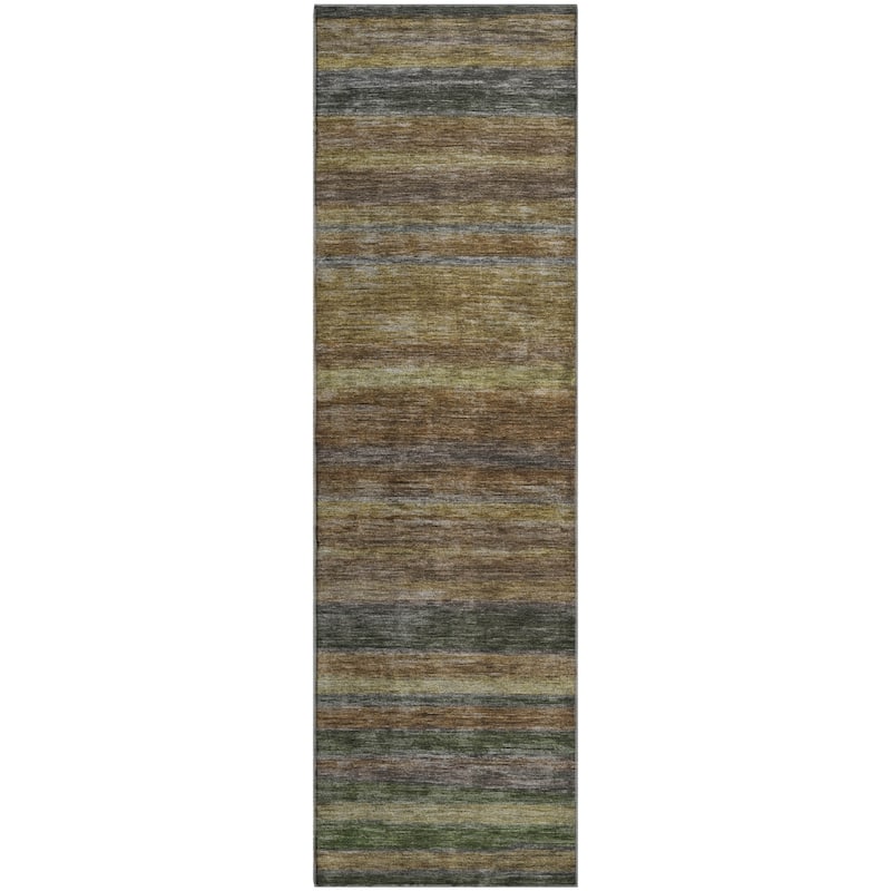 Premium Washable Super Soft Ombre Stripes Mayfield Rug