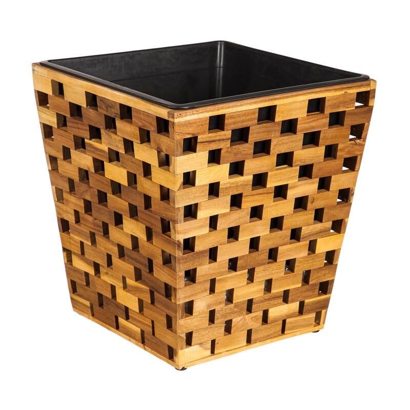 Recycled Wood Planter (Set of 3)