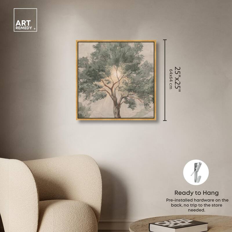 Emanating Branches II Canvas by Art Remedy