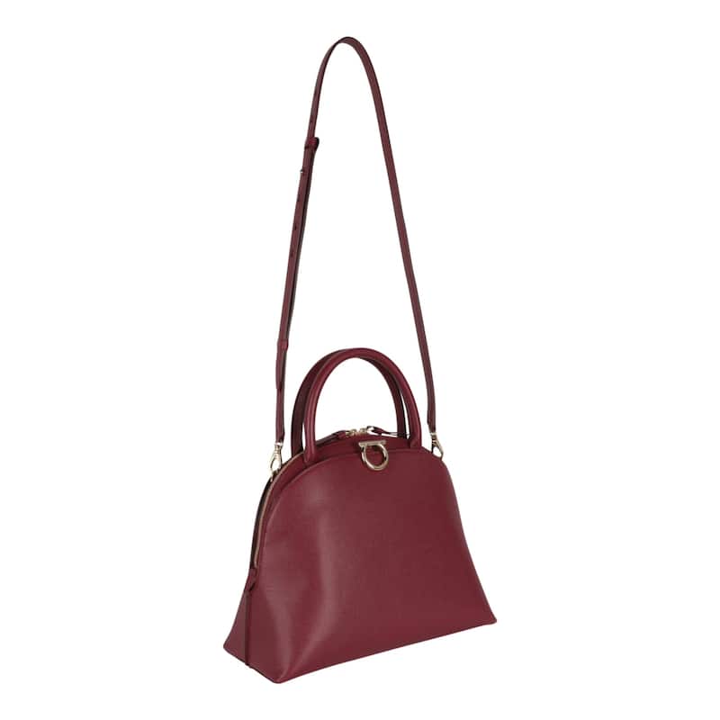 Ferragamo Gancini Medium Top Handle Bag - NS