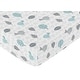preview thumbnail 3 of 4, Sweet Jojo Designs Fitted Crib Sheet for the Earth and Sky Collection
