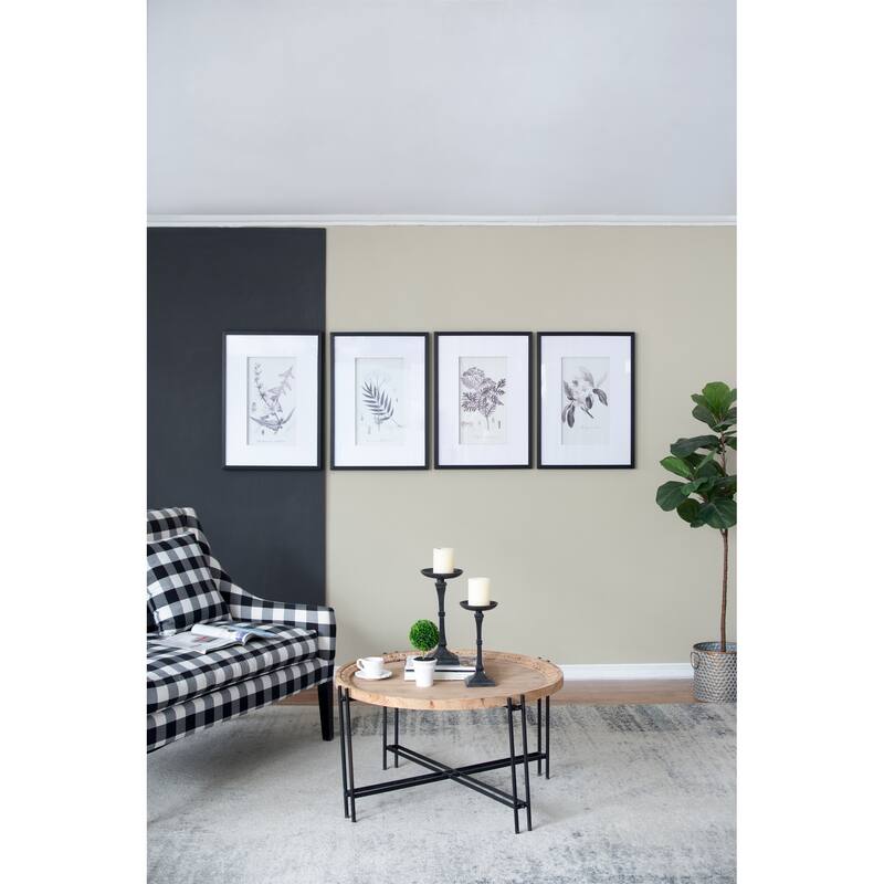 Set of 4 Botanical Wall Art Prints