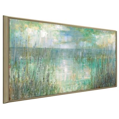 "Morning Reflection" by Ruane Manning Print on Floating Canvas