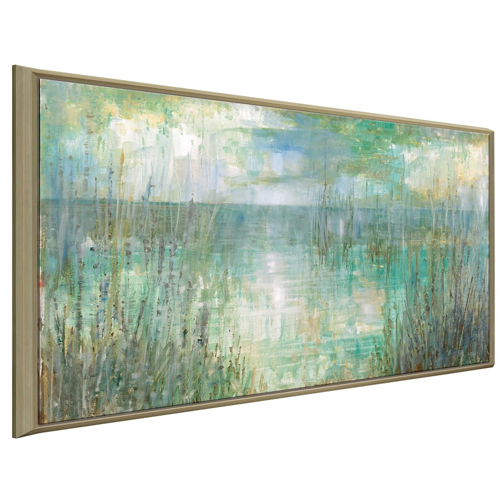 "Morning Reflection" by Ruane Manning Print on Floating Canvas