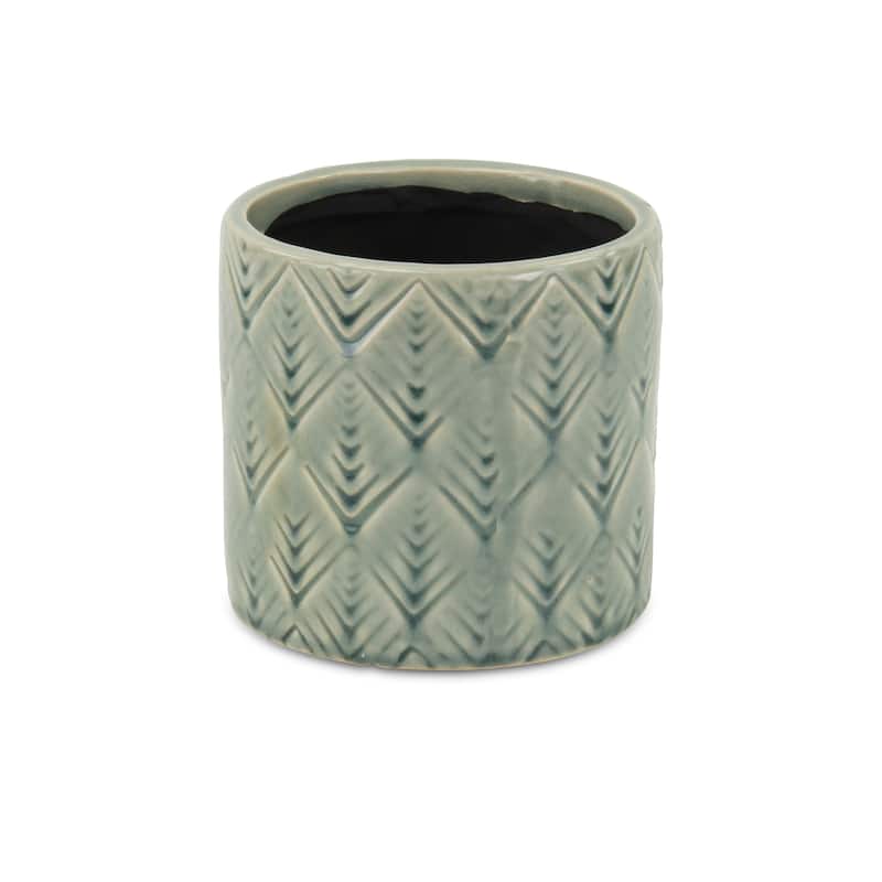 Arzati Viridescent Green Ceramic Pottery