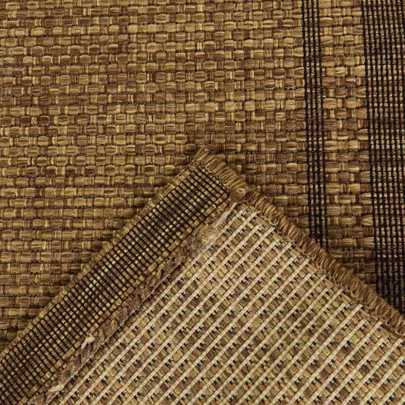 Proust Solid Border Indoor/Outdoor Area Rug