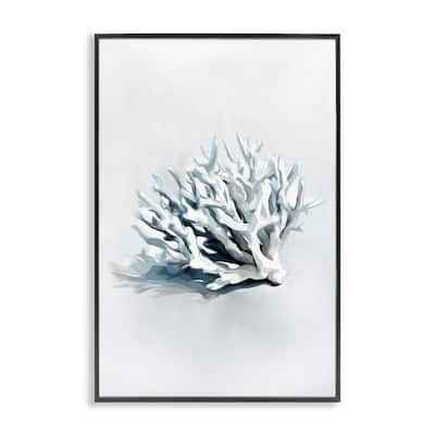 Stupell Subtle Staghorn Coral Framed Giclee Art Design By Ramona Murdock
