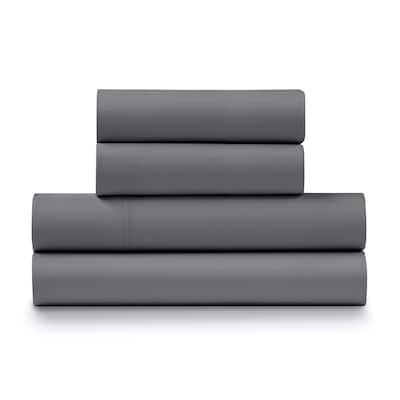 100% Cotton Percale Cool and Crisp Deep Pocket Sheet Set