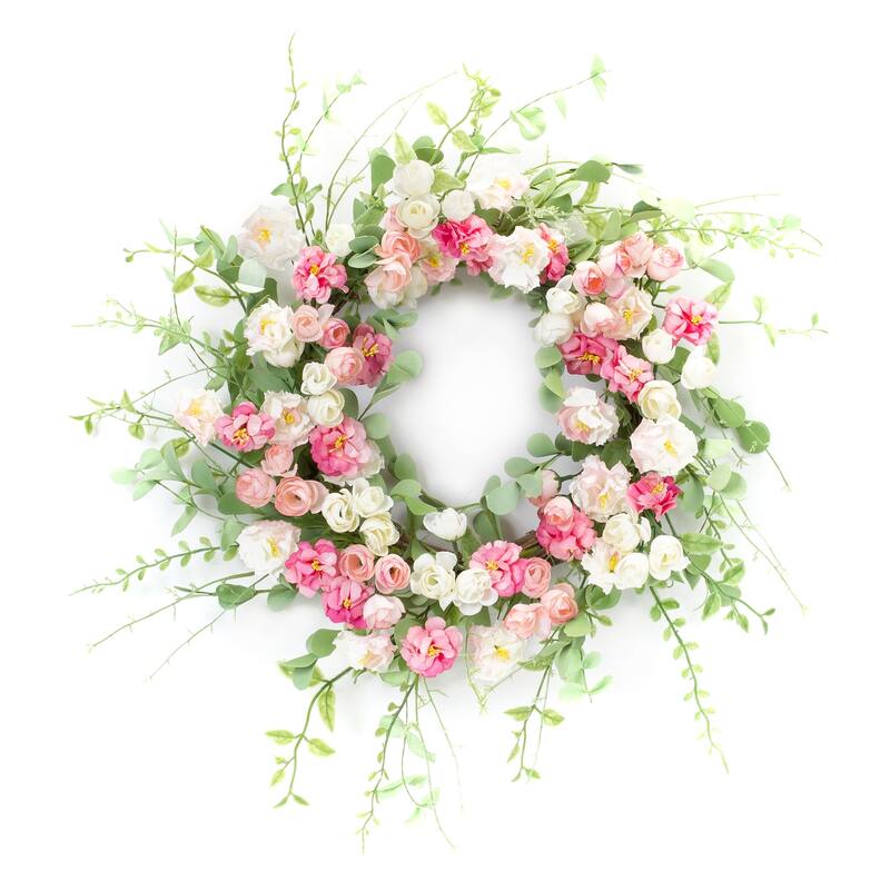 Mixed Floral Wreath