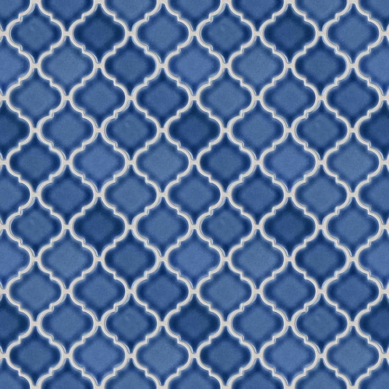 Merola Tile Hudson Tangier Denim Blue 12-3/8" x 12-3/8" Porcelain Floor and Wall Tile