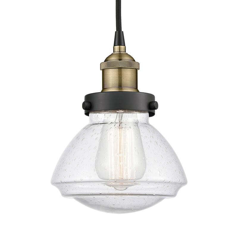 Innovations Lighting 616-1PH-9-7 Olean Pendant Olean 7" Wide Mini