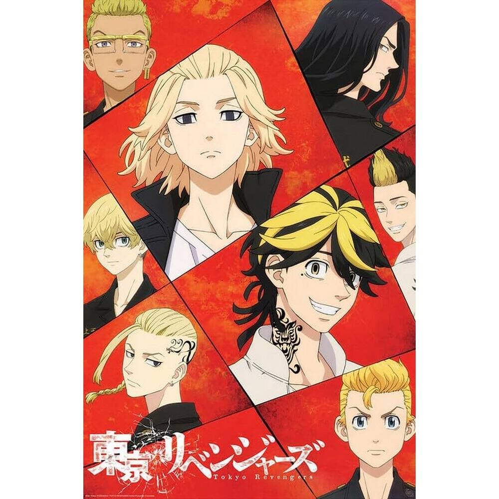 Tokyo Revengers Art Poster - 24 x 36 Inch