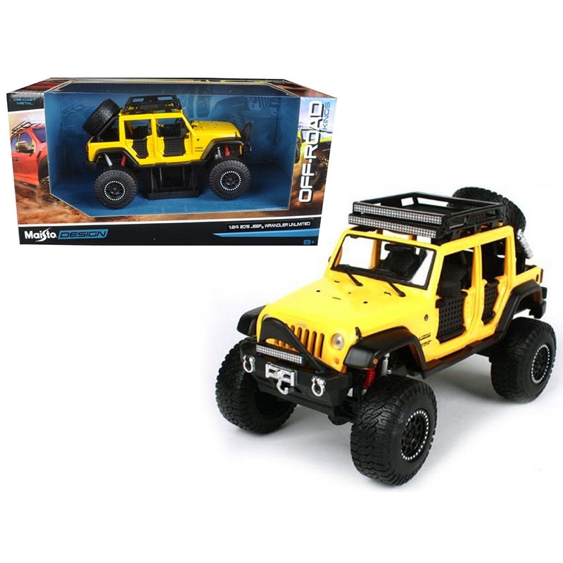 maisto diecast jeep wrangler