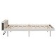 preview thumbnail 9 of 30, Twin Size Platform Bed Frame with USB Ports and Storage Headboard