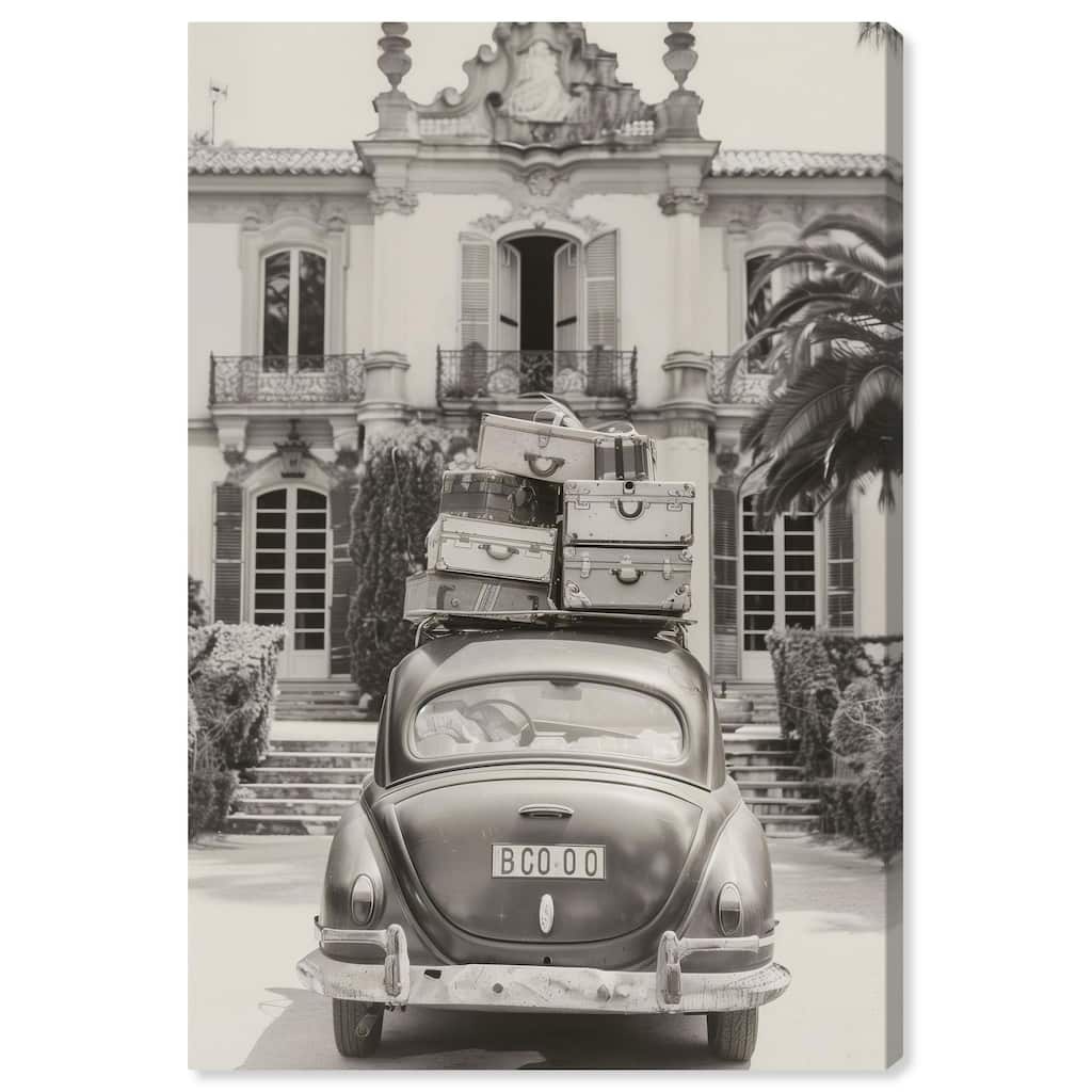 Ready for Vacation Canvas by Art Remedy, Gallery Wrapped