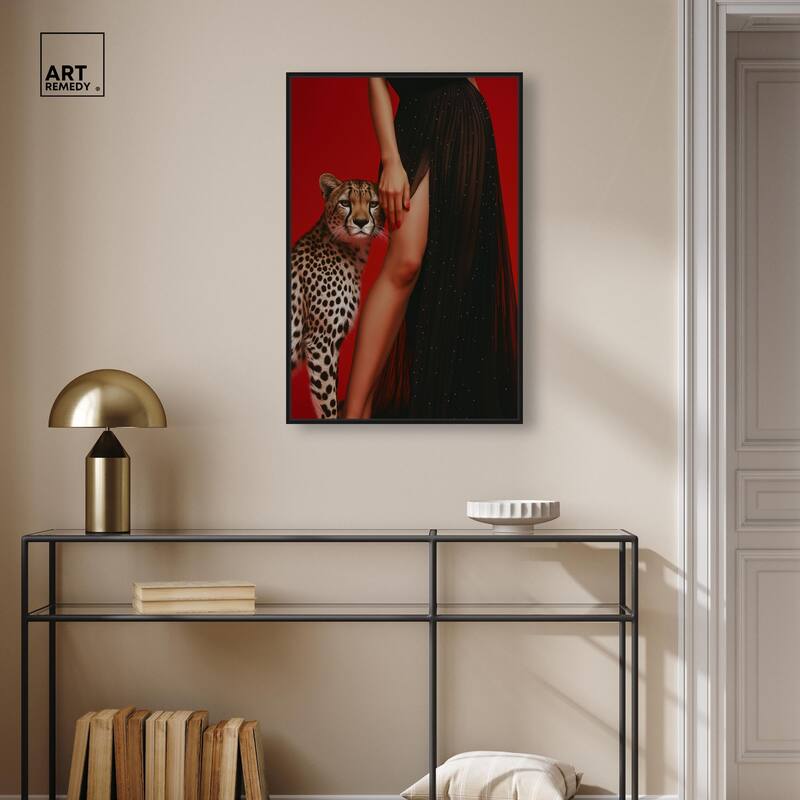 Wild at Heart Canvas by Art Remedy