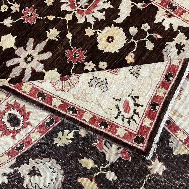HERAT ORIENTAL Handmade Oushak Wool Rug - 5'8" x 8'5"