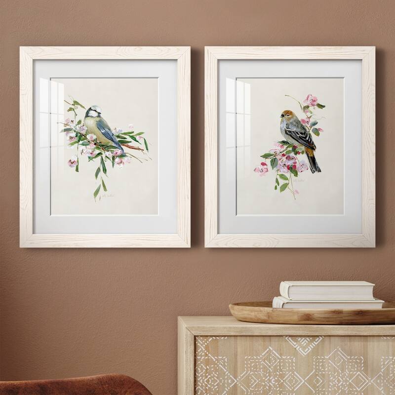 Spring Song Blue Bird-Premium Framed Print - Ready to Hang
