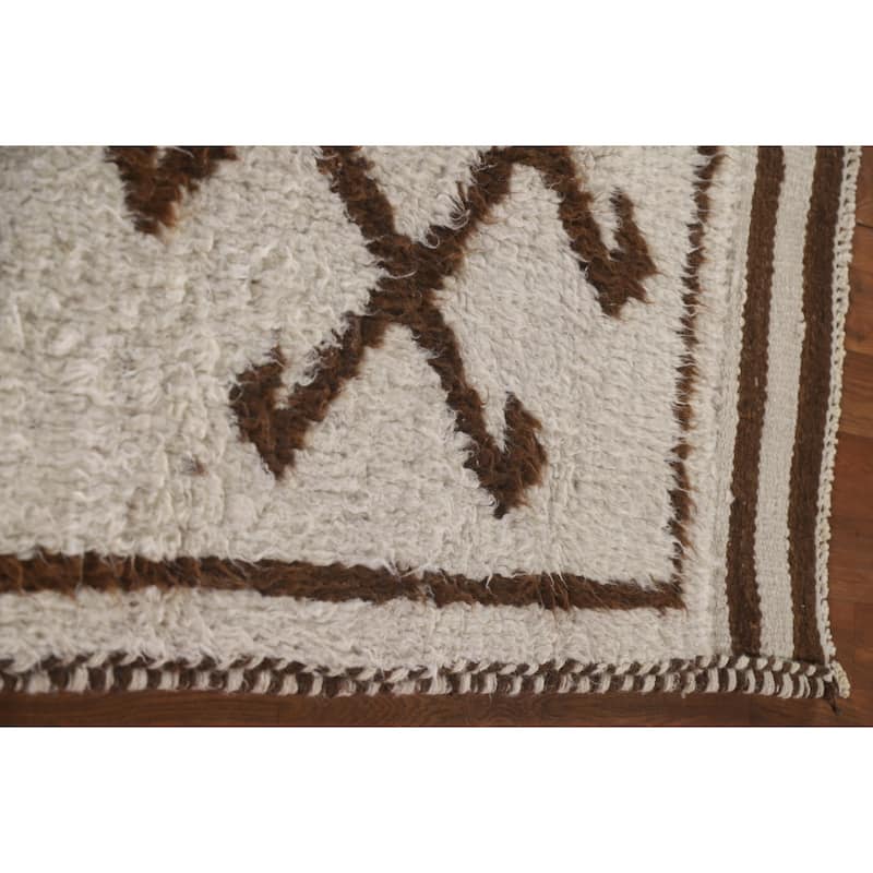 Anatolian Oriental Runner Rug Tribal Hand-knotted Wool Carpet - 3'3"x 10'9"