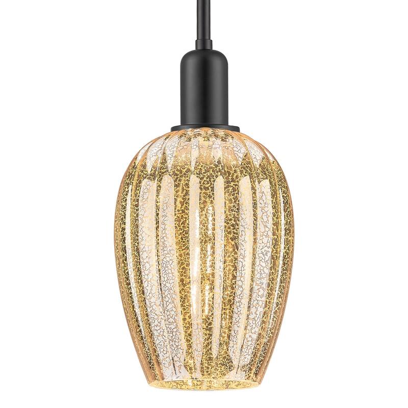 Innovations Lighting 716-1S-G457-6ME Preston 6" Wide Mini Pendant with - Matte Black