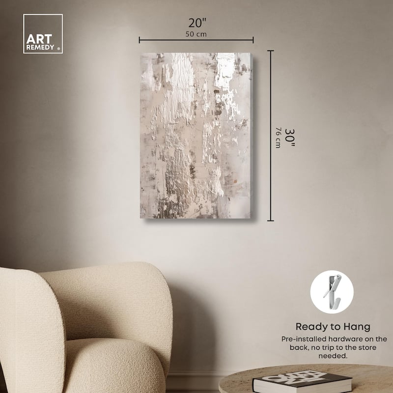 Rusted Echo III Canvas by Art Remedy, Gallery Wrapped