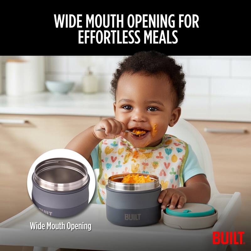 Built 12 oz Wide Mouth Food Jar - 12 oz