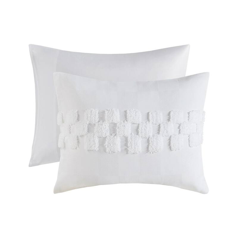 Gracie Mills Theodore Supreme Comfort 3Piece Chenille Bedding Set Bed Bath & Beyond 40151044