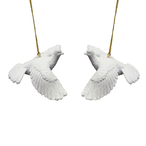 Two Turtle Doves Ornaments from Home Alone 2